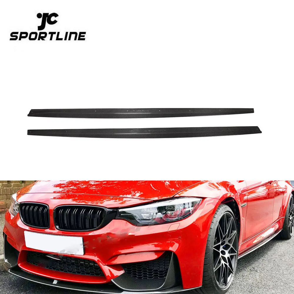 

Modify Luxury 3 Series F80 Carbon Fiber Car Side Sills For BMW F80 M3 Base Sedan 4-Door 2014-2019