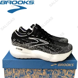 Brooks Glycerin 21 Running Shoes Men Outdoor Cushioned Stretch Marathon Joggers for Men Lightweight Breathable Tennis Sneakers