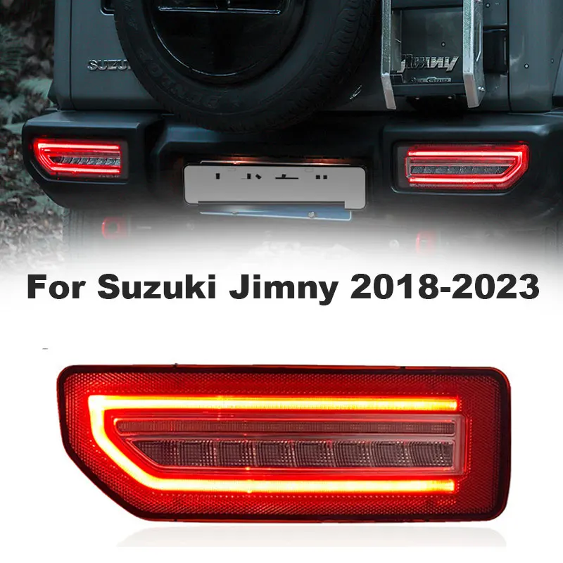 

LED Rear taillights for Suzuki Jimny 2018-2023 Driving Reversing Parking Brake Turn Signal Reflector Car Accessories
