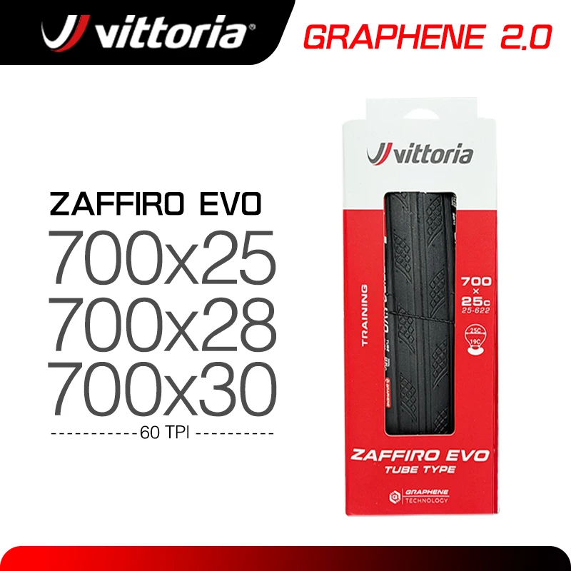 Vittoria Zaffiro Pro V 700X25C/28C Tire Road Bike Tires Set with