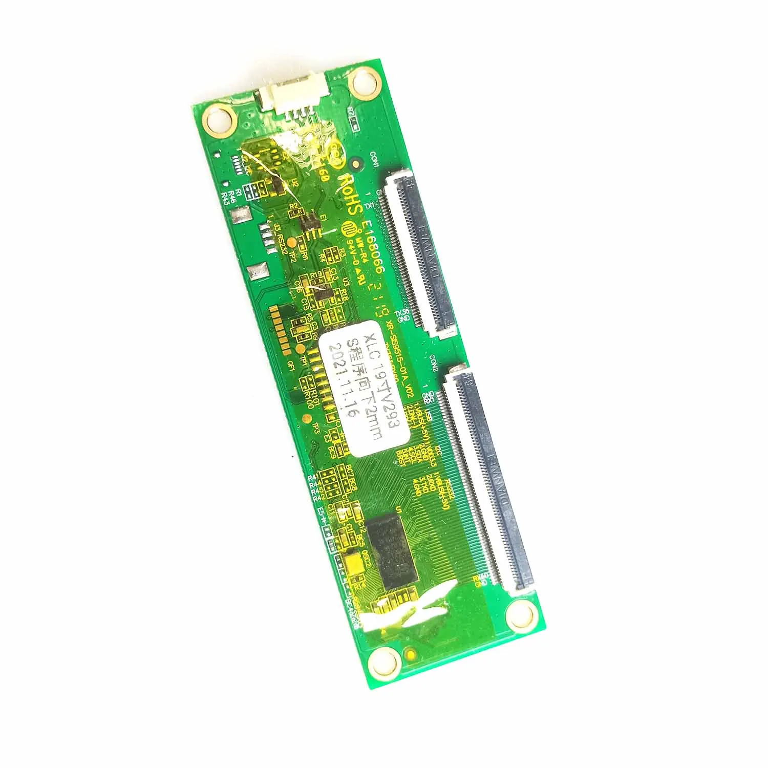 E168066 MW-R4 CQC KB-6160 touch panel XR-SIS9515-01A_V02 Glass control panel