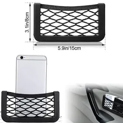 Car Accessories Interior Auto Paste Net Pocket Mesh In Car Trunk Organizer Car Seat Trunk Organizer Storage