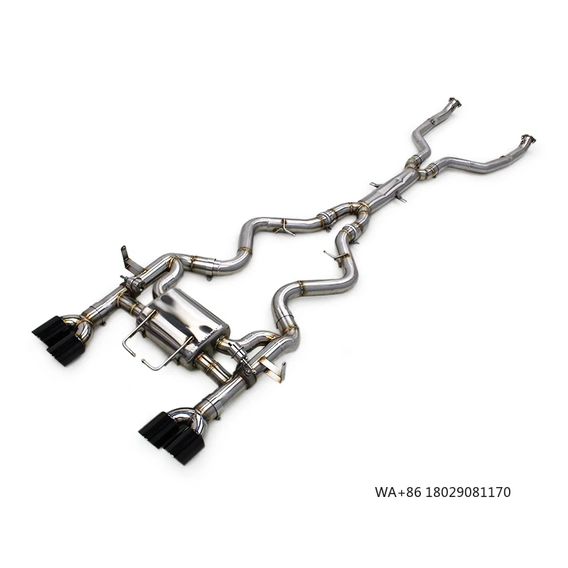

Новая выхлопная система OEM Catback для BMW M3 E90/E92/E93 4.0L 2008-2013, из нержавеющей стали, с глушителем