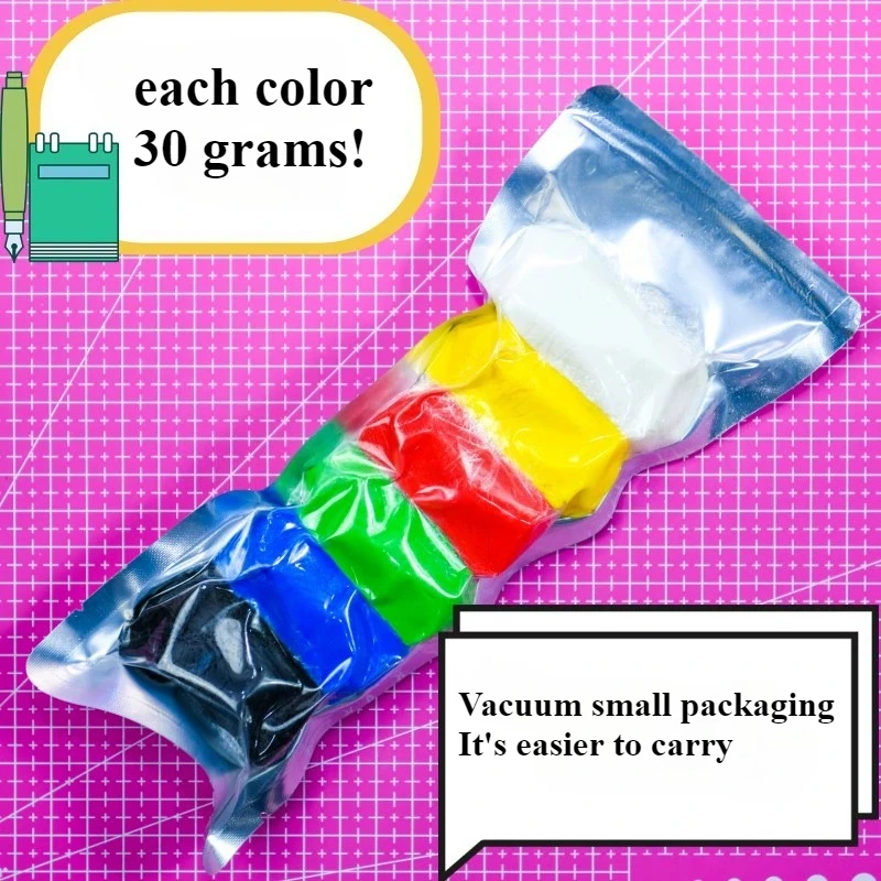 6/12 Colors 30g Resin Clay DIY - огляд і ціна Resin Art Training