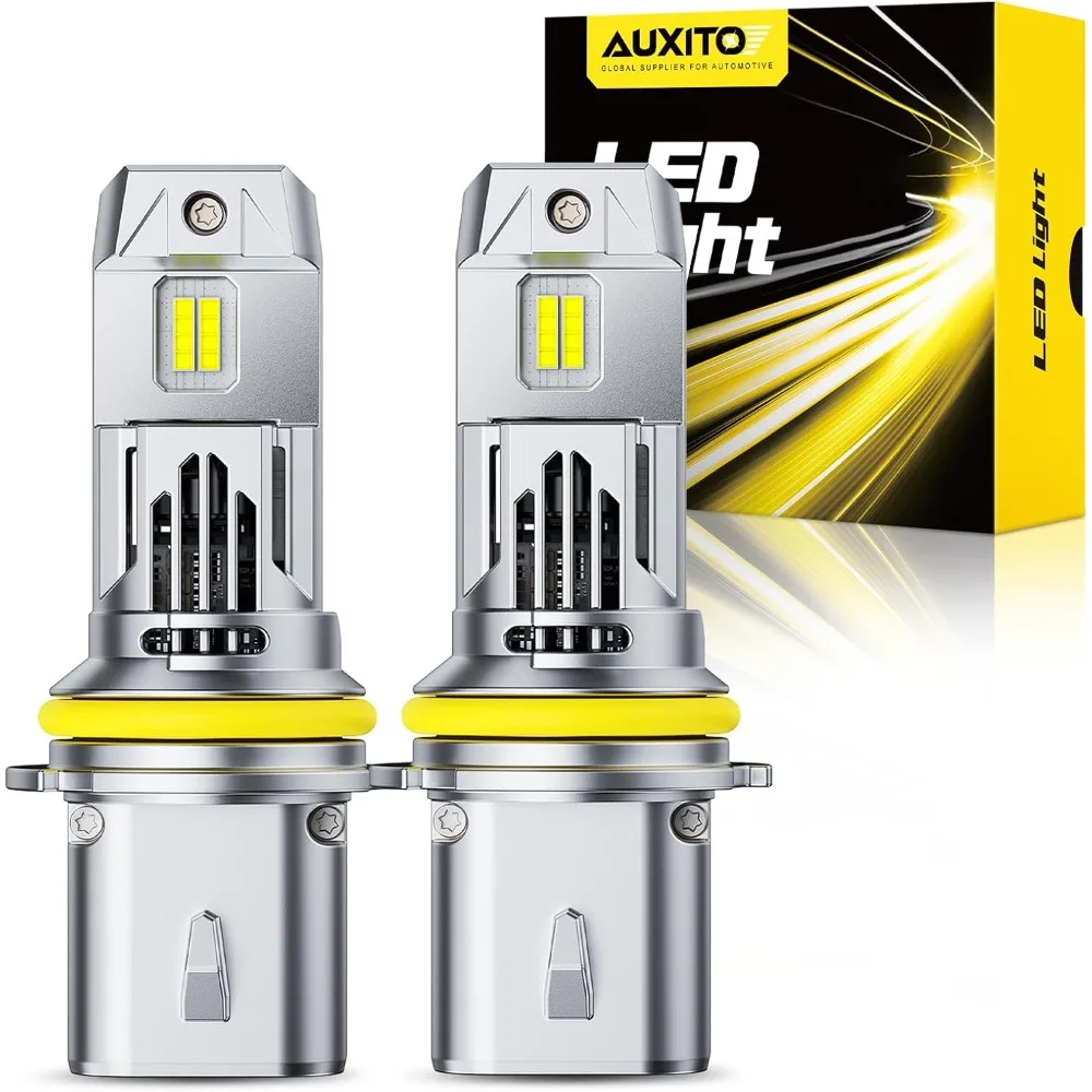 

Halogen Replacement for 9007/HB5 Bulbs, 33,000LM 900% Brightness 6500K Cool White, Canbus Ready, Wireless Plug and Play Fog Lig