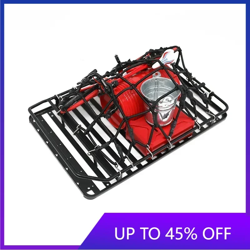 E-star Hub Roof Rack Luggage Net for 1/8 1/10 1/12 RC Crawler AXIAL SCX10 D90 D110 Traxxas TRX-4 Trx4 Rc Car Accessories Parts T