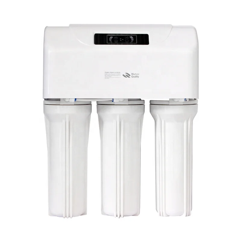 

Бытовой кухонный очиститель воды 100GPD система фильтрации воды обратного осмоса RO мембрана 5-ступенчатый фильтр очиститель воды