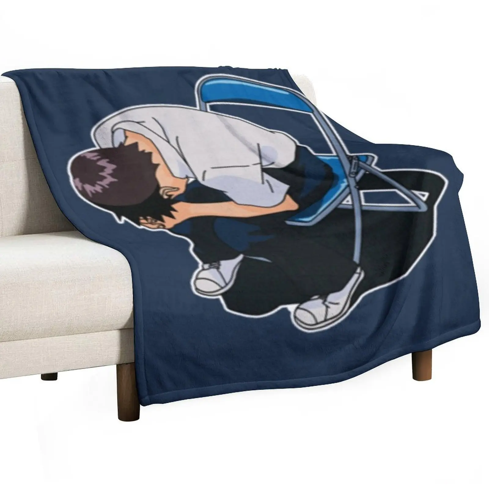 

Shinji Ikari Throw Blanket Decorative Throw For Baby Summer Beddings sofa bed Blankets