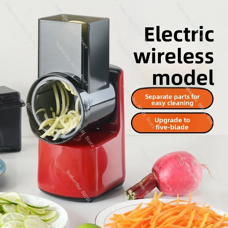 Vegetable cutting artifact | Multifunctional household roller silk wiper