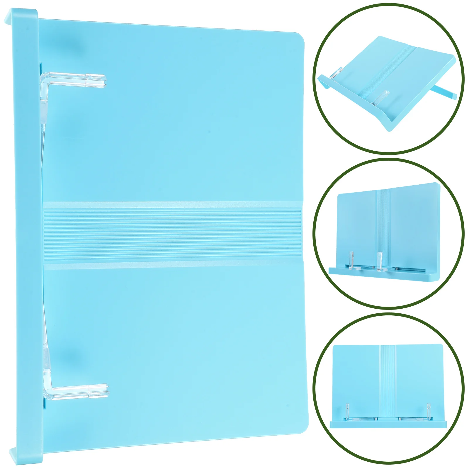 Supporto regolabile per la lettura Supporto per libri per studenti da tavolo Supporto pieghevole per apprendimento Supporto per libri portatile Organizzatore da scrivania