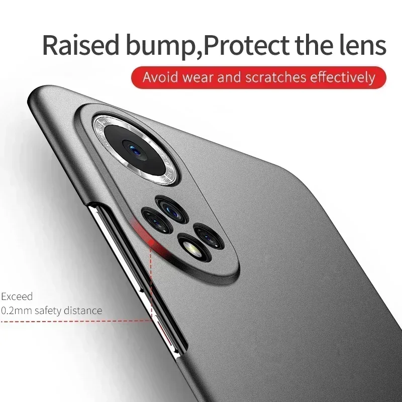 Чехол для Honor 90, противоударные Чехлы, жесткий Ультратонкий матовый чехол из поликарбоната для HUAWEI Honor 50, Honor 50, 70, 90 Pro +, зеркальные чехлы для телефонов