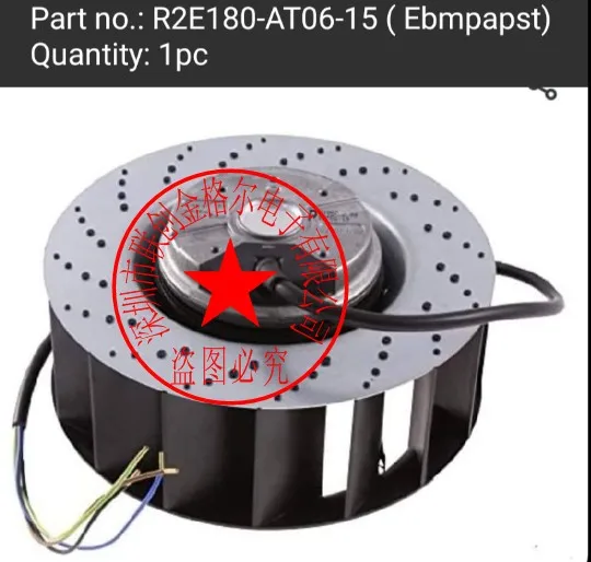 

R2E180-AT06-15 AC230V R2E180-AT03-15 Original centrifugal fan wind turbine imported from Germany