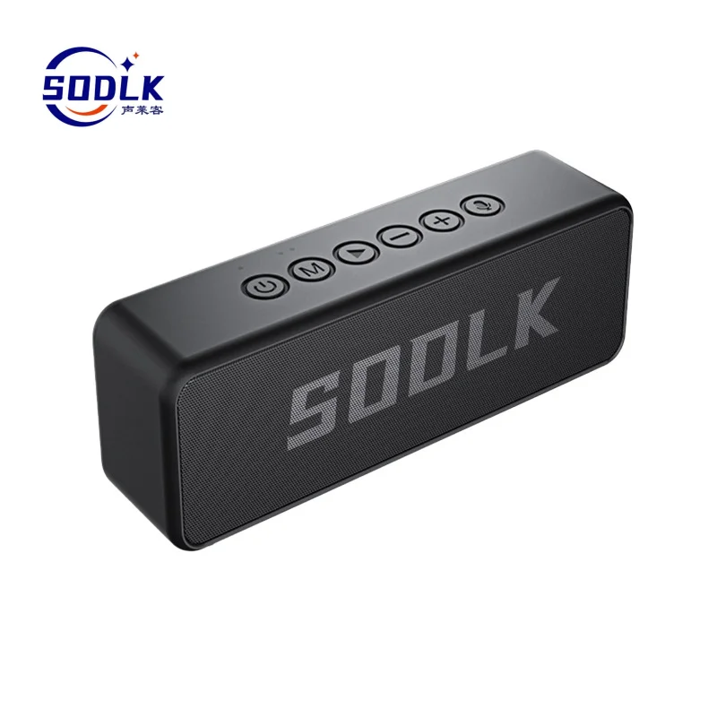 

SODLK TX6 Portable Bluetooth Speaker 30W Wireless Subwoofer with Outdoor IPX7 Waterproof Bluetooth 5.0/AUX/TF/UBS Playback