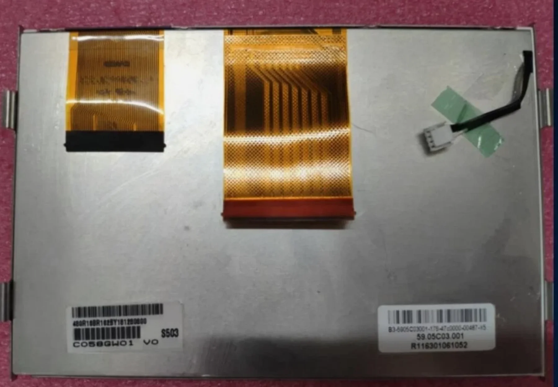 

C058GW01 V3 C058GW01V3 C058GW01 V0 C058GW01V0 Original A+ 5.8 inch LCD Display