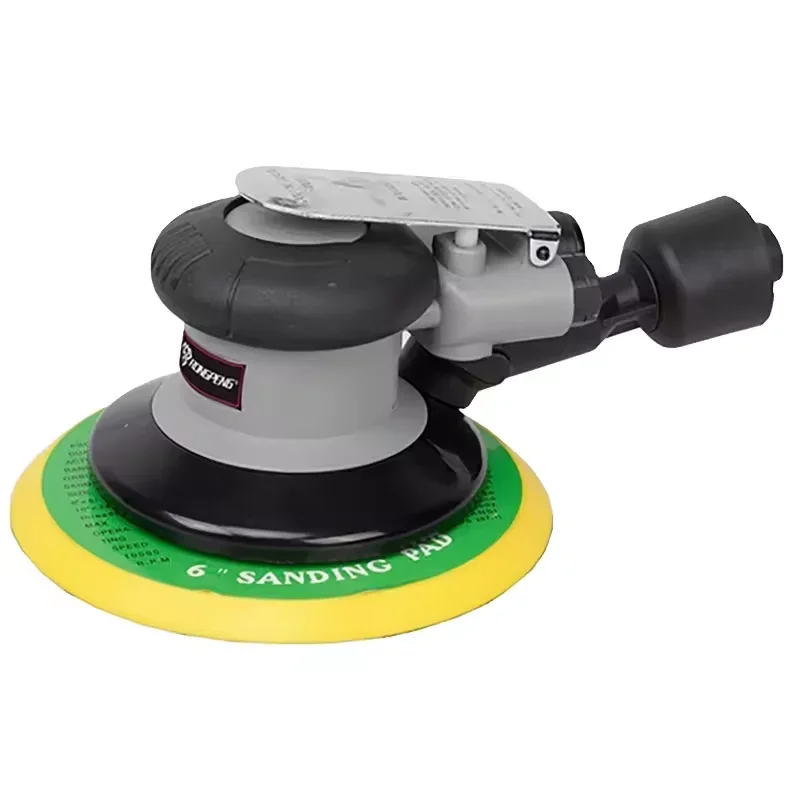 RONGPENG RP7336S High Speed 12000 rpm 6 Inch Self Vacuum D/A Air Pneumatic Random Orbital Sander For Car and Woodworking