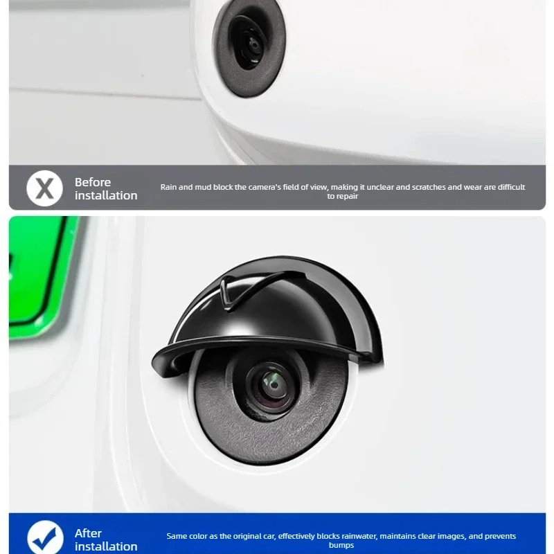 Modified Exterior Accessories Car Accessories Tools For Chery ICAUR V23 Rear Camera Rain Cover Streaming Media Lens Cover Tools
