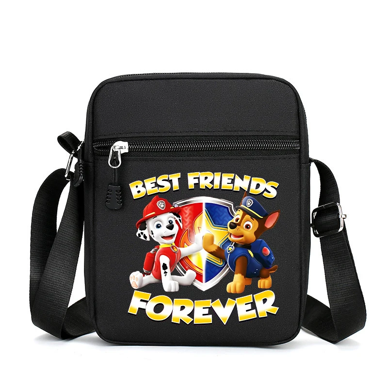 Paw Patrol Single Shoulder Bags Anime Chase Skye Oxford Crossbody Bag Cartoon Cute Phone Messenger Bag Boys Girls Birthday Gift view 2