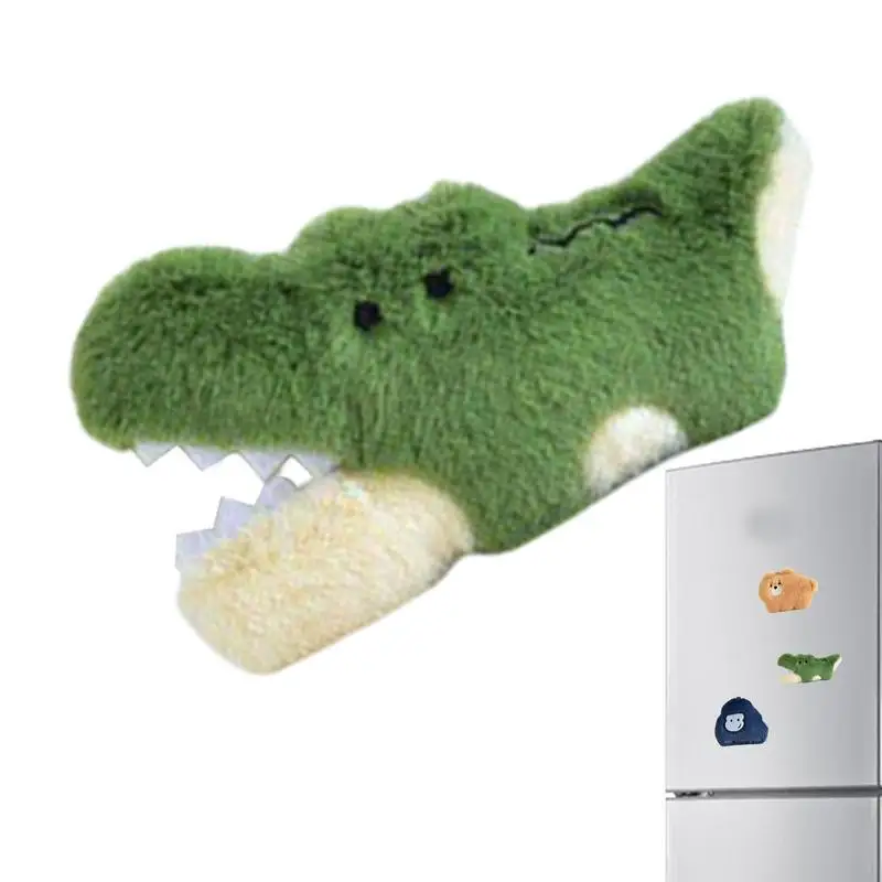 

Soft Plush Fridge Magnet Plush Animal Fridge Magnetic Sticker Cartoon Cute Soft Plush Animal Fridge Strong Magnet Refrigerator