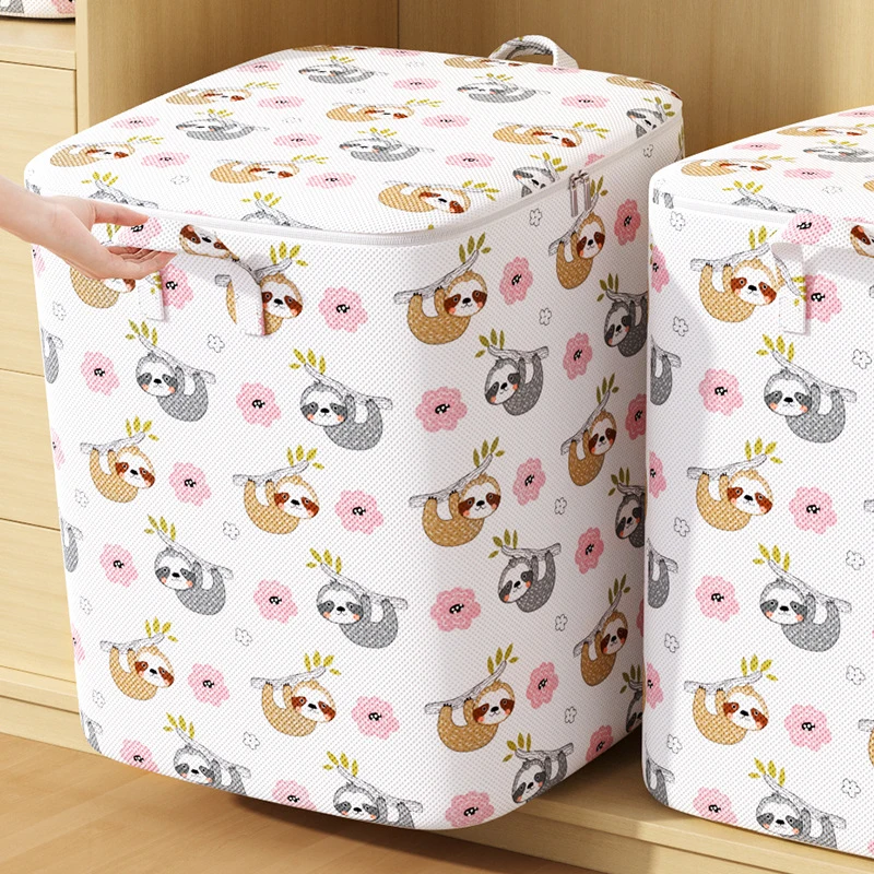 Cotton Quilt Compression Storage Bag, Miscellaneous Items, Quilt, Toys, Clothing Organization Bag, Large-Capacity Clothes Organi