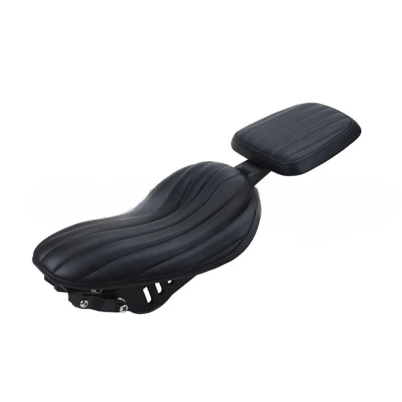 Applicable to Benda Napoleon 250 modified folding rear seat single cushion changed to double retro hidden cushion