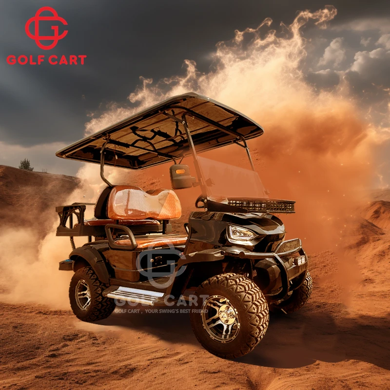 Hot Sale Luxury Off Road Golf Cart 4 Wheel Electric Scooter Golf Carts for Hunting Beach Resort