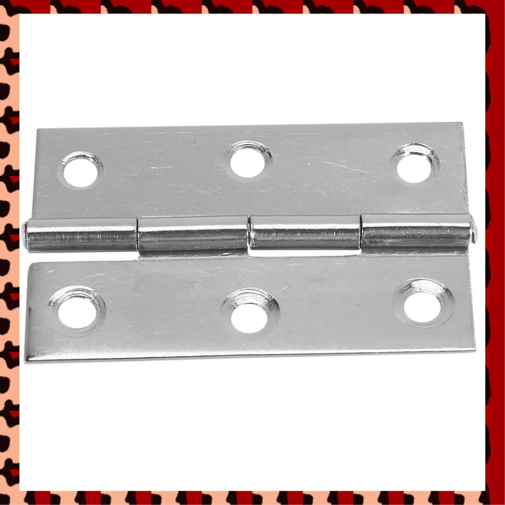 

A72P 2.5 Inches Long 6 Mounting Holes Stainless Steel Butt Hinges 20 Pcs (Pack Of 20)