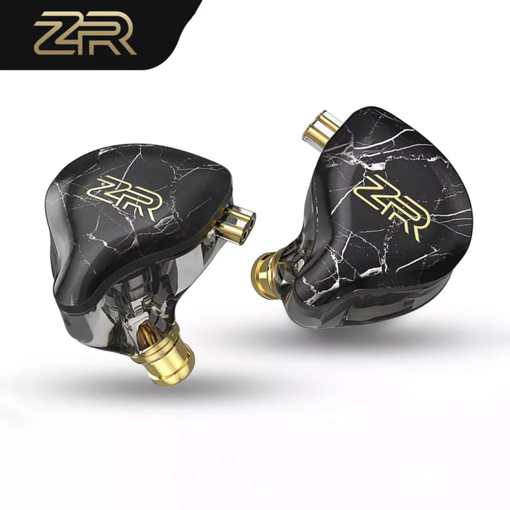 

ZR Audio ZM1 10mm Diamond Diaphragm Dynamic Driver HiFi Earphone In Ear Monitor IEM 5N OFC 2Pin Detachable Cable for Audiophile