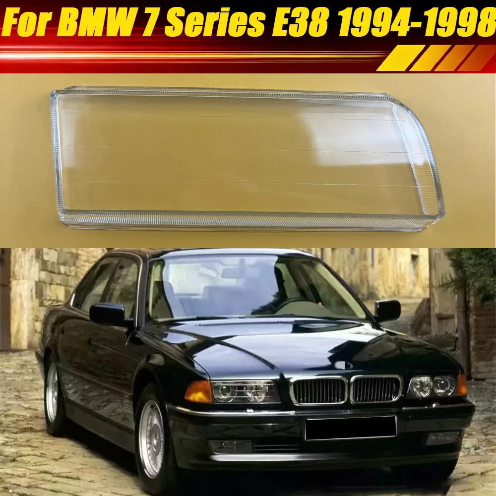 

For BMW 7 Series E38 1994-1998 Car Products Housing Lampshade Headlights Lights Car Front Headlight Lens Cover Lights Shell
