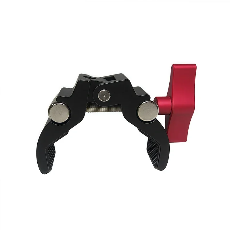 Kamera-Metall-Superklemme mit Doppelkugelkopf Magic Arm für DSLR Monitor Licht Mikrofon Gopro Handyhalterung Fotografie-Zubehör