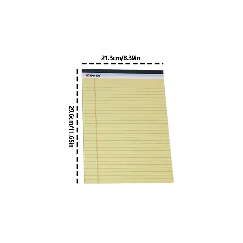 1PC A4 Horizontal line book pat paper book can be torn loose-leaf thickened note book sticky notes draft paper