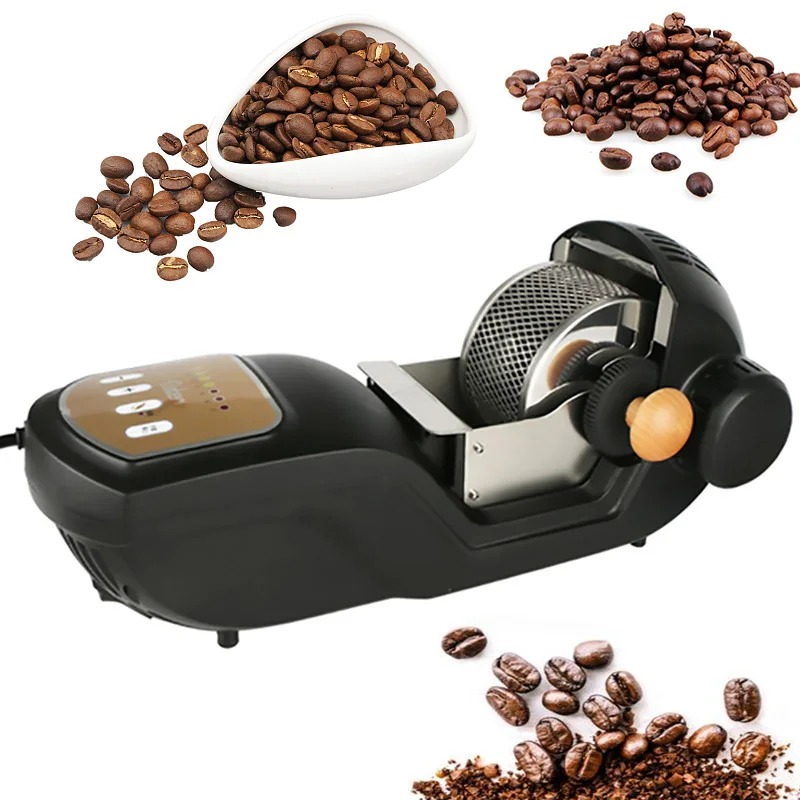 Automatic Hot Air Coffee Roasting Machine Household Small Adjustable Coffee Baking Machine