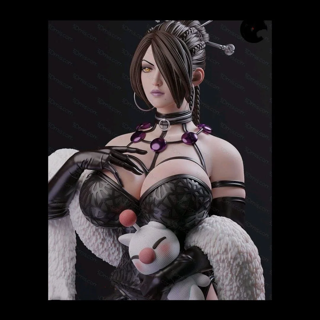 Figurine en résine à assembler, échelle 1/24, 80mm de hauteur, Kit de modèles, le gardien de la beauté dodue, Nsfw, deux versions, jouet non peint non assemblé