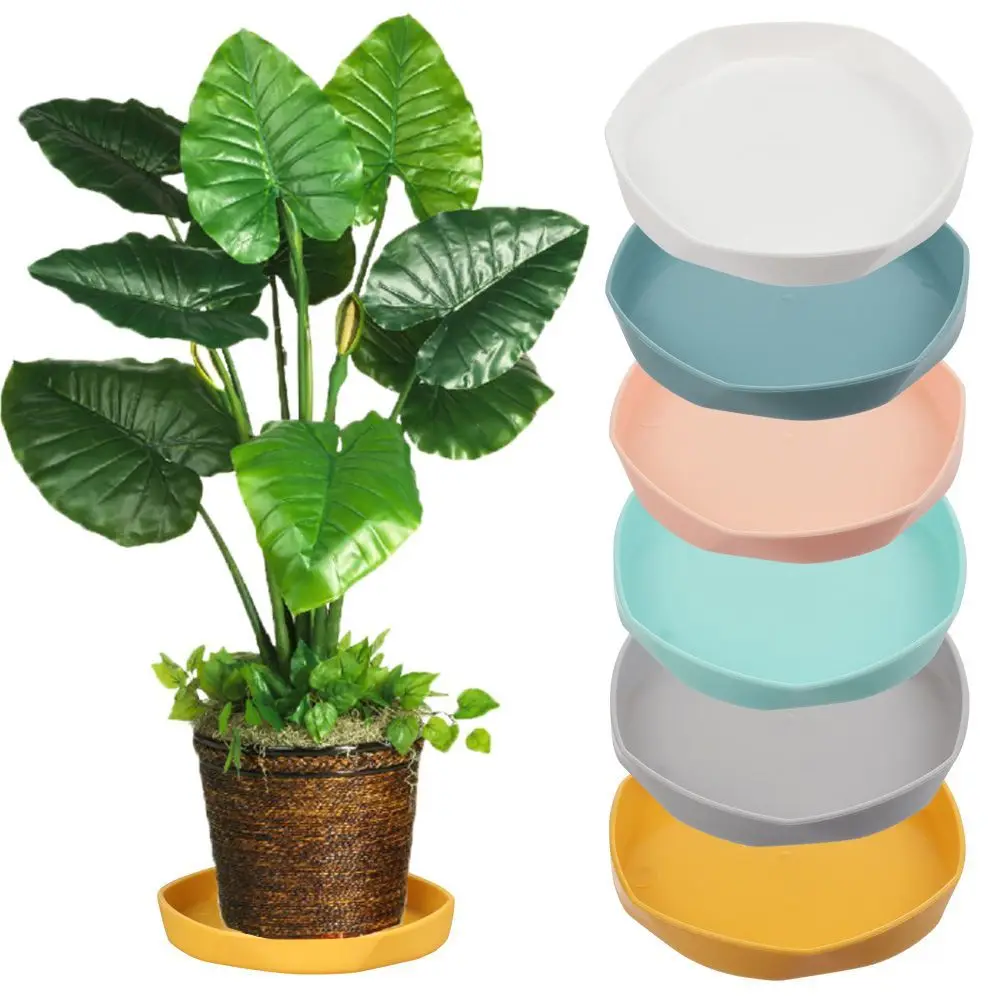 1Pcs Heavy Duty Durable Thickened Drip Trays Plastic Tray Saucers Plant Saucer Indoor Outdoor