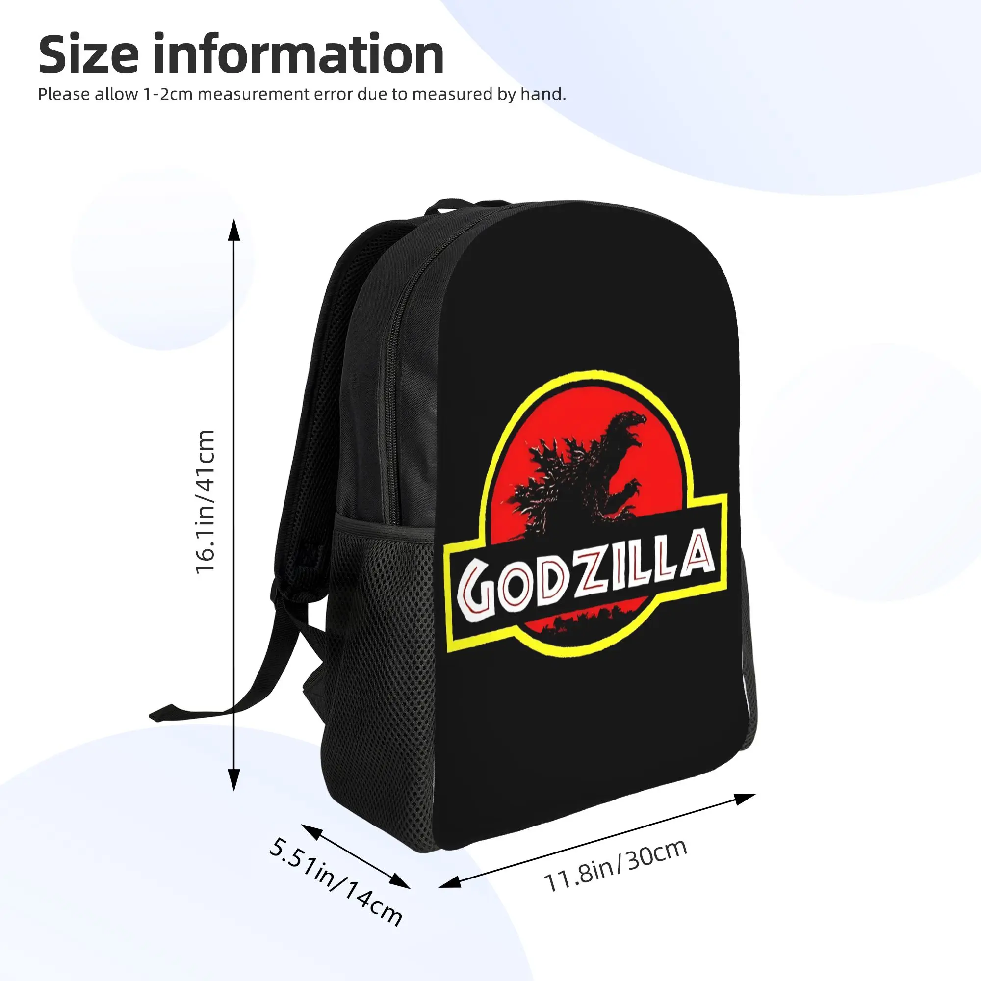 1Piece Logo New School Year Bookbag GODZILLA Office Staff   Backpack view 6