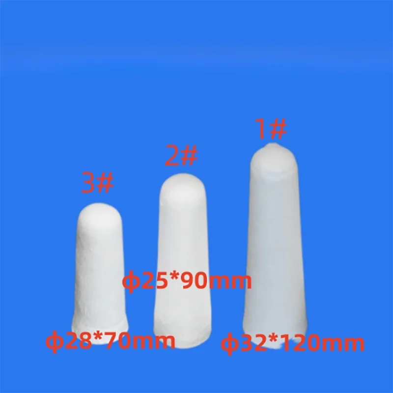 Glass fiber glueless filter cartridge No. 1/2/3 28*70/25*90/32*120mm fiber filter membrane dust measuring membrane