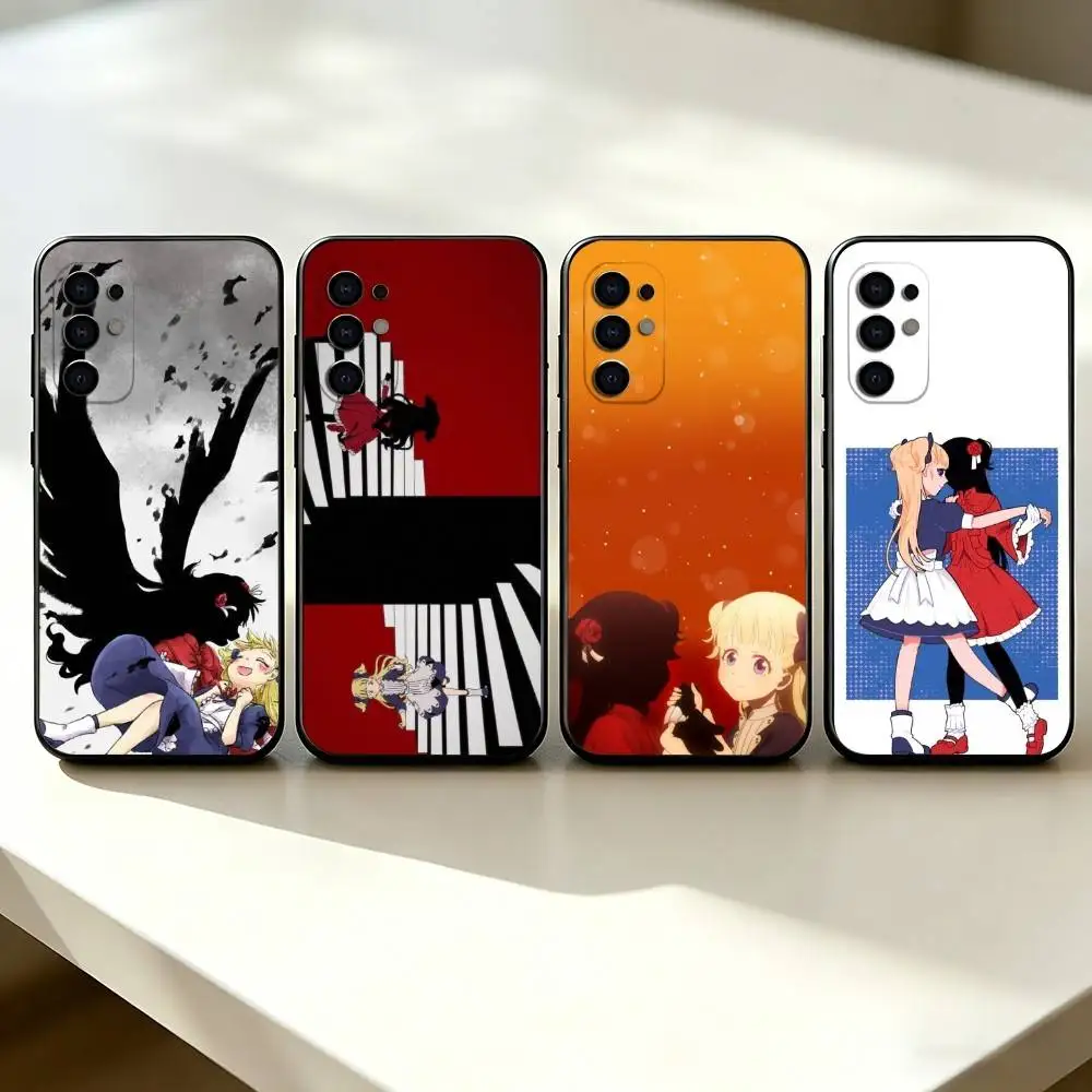 Suspense Anime S-Shadows House Phone Case For Samsung S25,S24,S21,S22,S23,S30,Ultra,S20,Plus,Fe,Soft Silicone Black Cover
