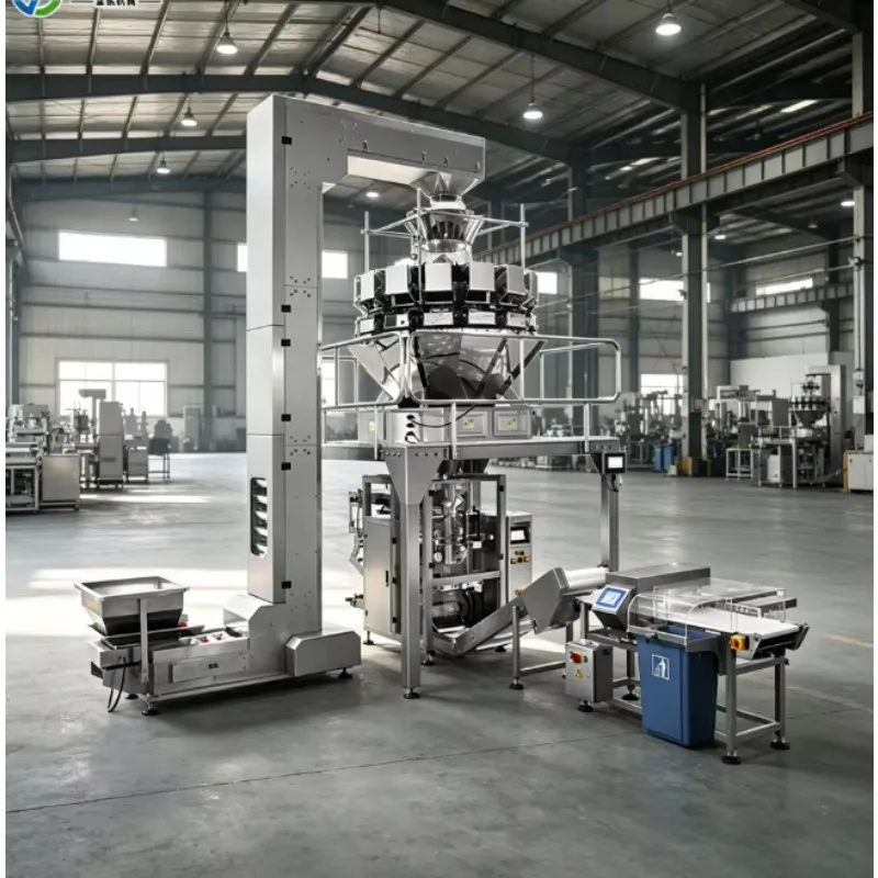 Economical Vertical Dry Food Packaging Machine Automatic Packing Equipment for Restaurant Food Customized