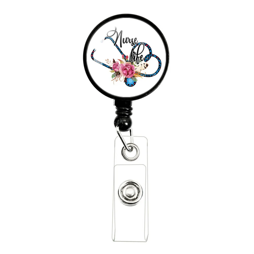 Retractable Badge Reel Convenient To Carry Smooth General Firmly X-ray Badge Scroll Easy To Use Environmental Protection