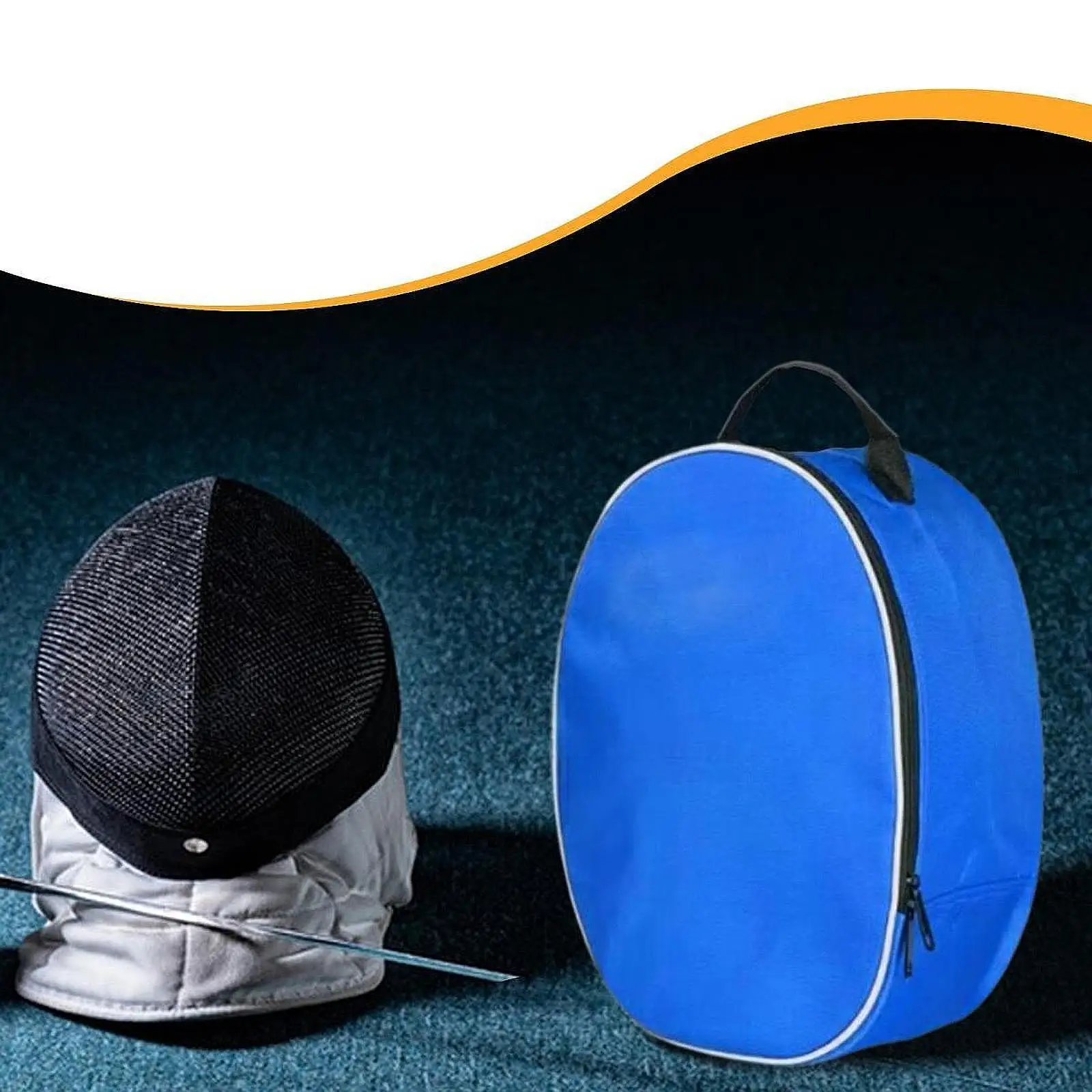 

Fencing Mask Protection Bag Wear Resistant Dustproof Case for Fencing Mask