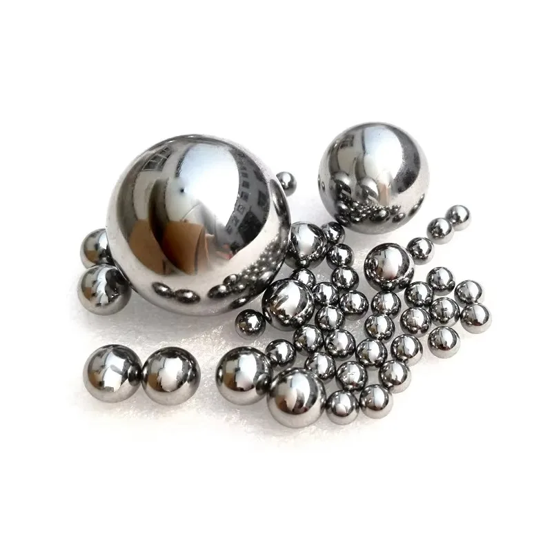 Factory Custom Stainless Steel Balls for Seat Belt Bearings Solid Metal 3.969 mm 4.763 mm 6.35 mm