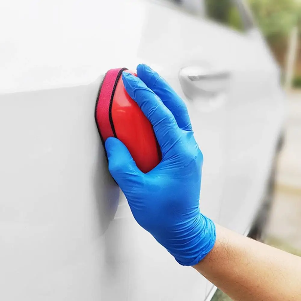 Car Care Paint Cleaner Remove Magic Clay Bar Mouse Applicator with 2 Clay Pads Before Auto Wax Polishing
