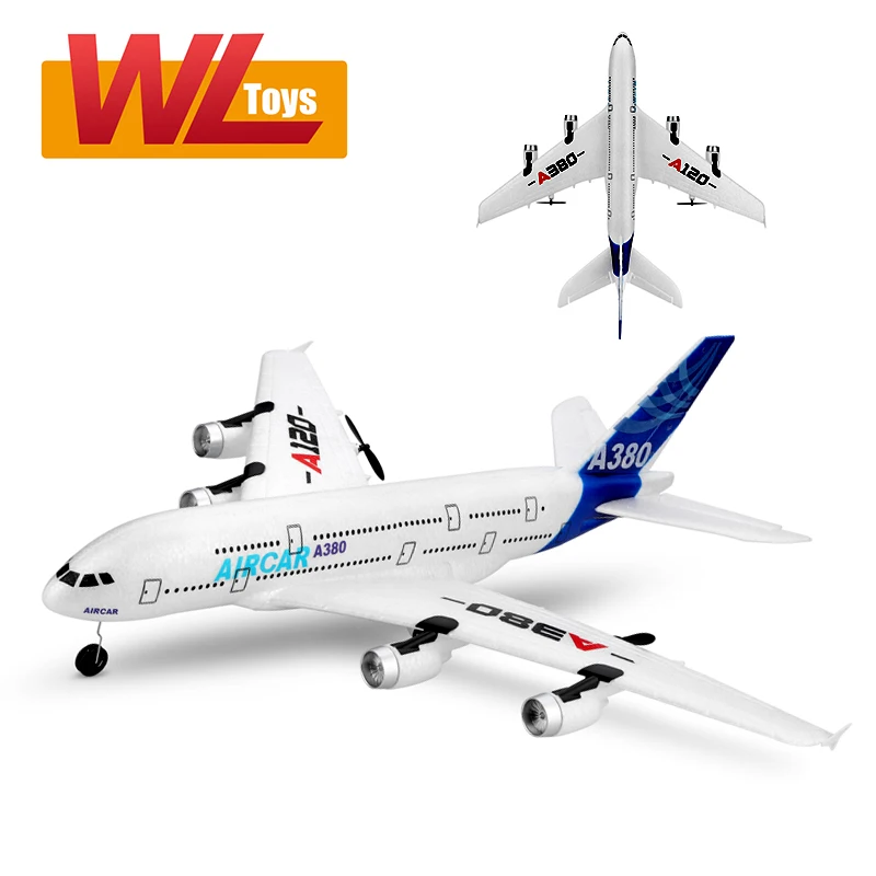 

WLtoys XK A380 Airliner Aircarft RC Plane Airbus 2.4GHz 3CH Fixed Wing With Mode RC-Plane Toys For Kids Adults Large Gift