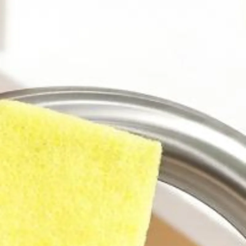10 PCS Scrub Pads Kitchen Oil Removal Dishwashing Pads Scratch Free Reusable Multipurpose Cleaning Dishrag