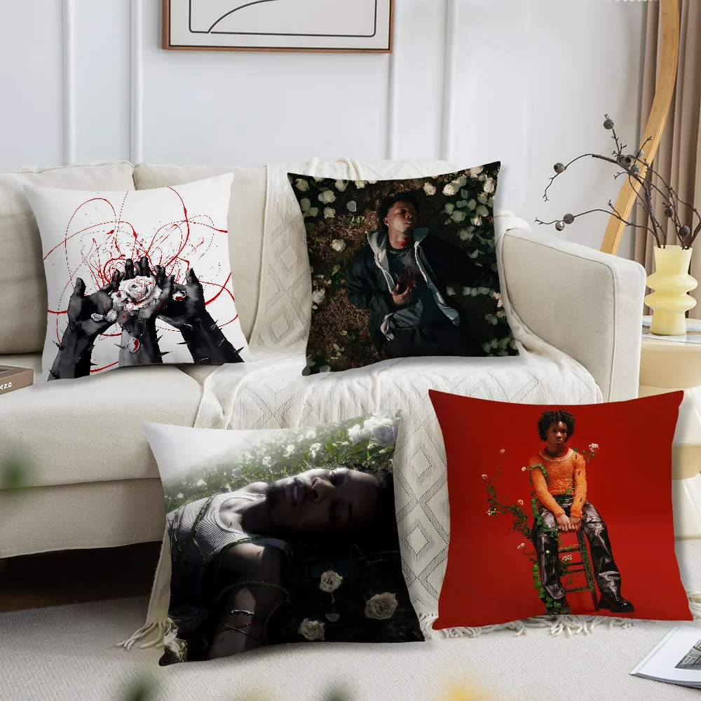 Singer D-D4vd withered cushion cover For Pillow Printing Sofa Decoration Home Car Room Coffee Shop Office Nordic Simplicity