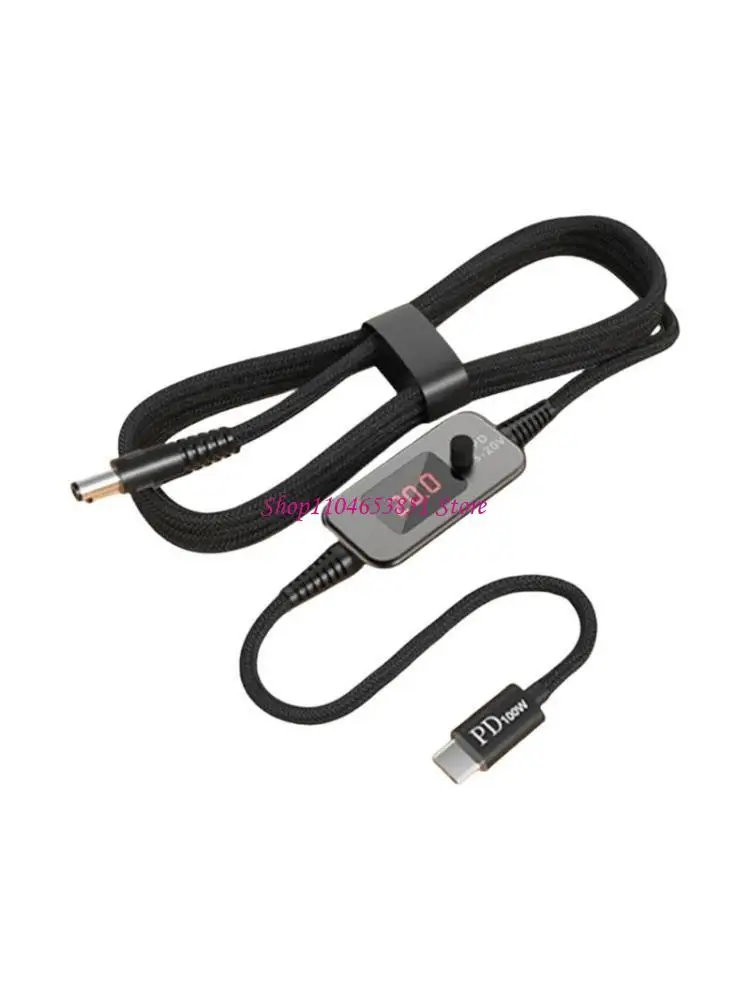 

Регулируемые напряжения USB C To DC5521 Паутины 10 Адаптеров для маршрутизаторов для ноутбуков