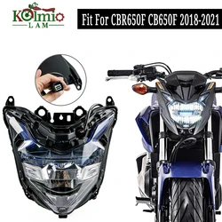 Fit For Honda CB650F CBR650F V2 2017 2018 2019 Motorcycle LED Headlight Assembly Headlamp Light CBR CB 650F