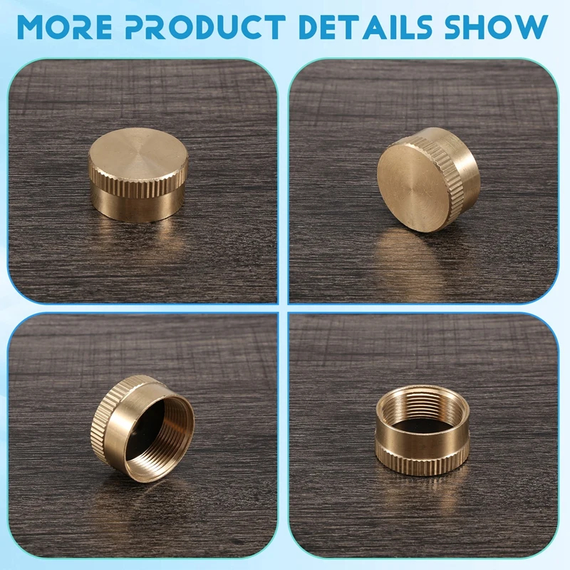 5 قطع الصلبة النحاس غطاء الملء 1 رطل غطاء زجاجة البروبان خزان الغاز اسطوانة مختومة غطاء غطاء حماية للموقد في الهواء الطلق #4