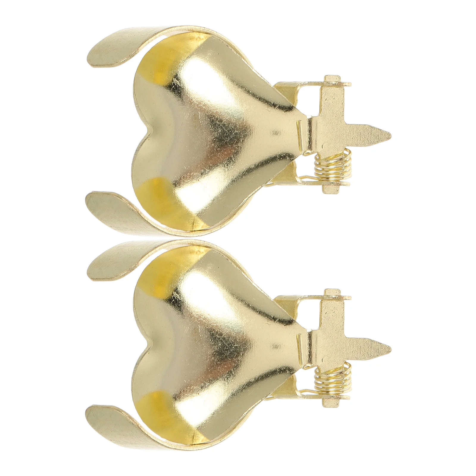 2 قطعة معدنية على شكل قلب طفاية اللهب أداة مقاومة للحرارة يمنع الفتيل Smoldering مناسبة للشمعة #3