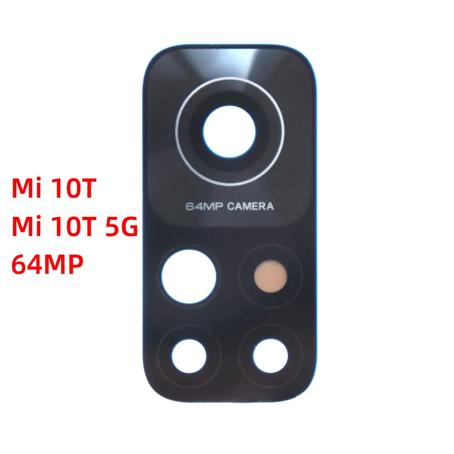 Peças de reparo para smartphone xiaomi, película de vidro para tela e câmera traseira xiaomi mi 10t/10t pro