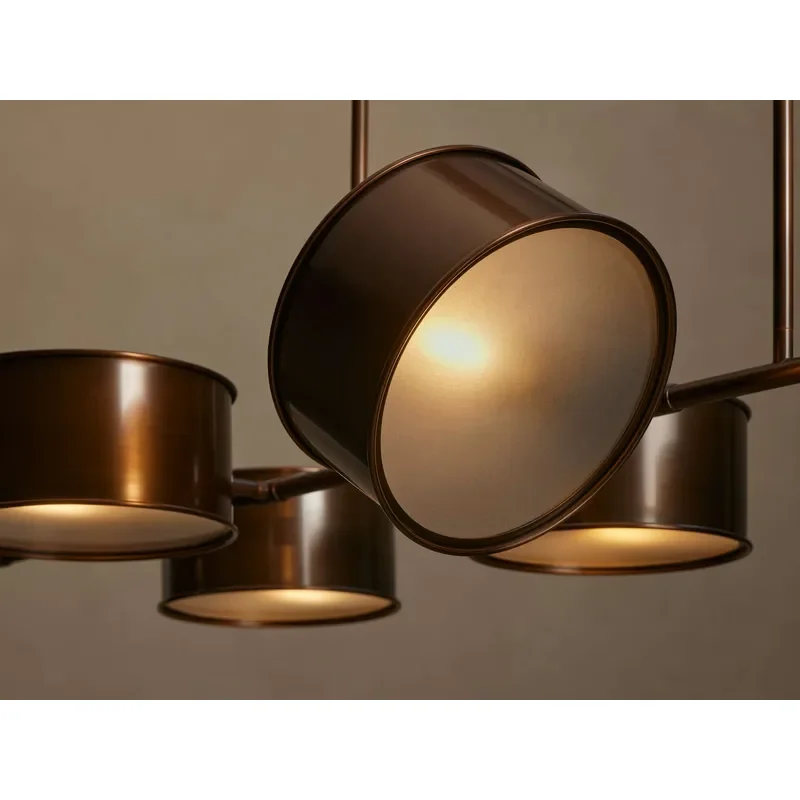 Nordic LED Pendant Light Minimalist Etoile Chandelier Hanging Ceiling Lamp for Living Room Kitchen Island Bedroom view 2